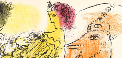 Marc Chagall, Composition (Mourlot 192-207; Cramer 34), Lithograph