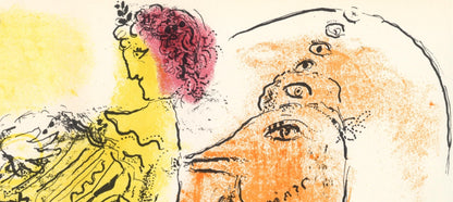 Marc Chagall, Composition (Mourlot 192-207; Cramer 34), Lithograph