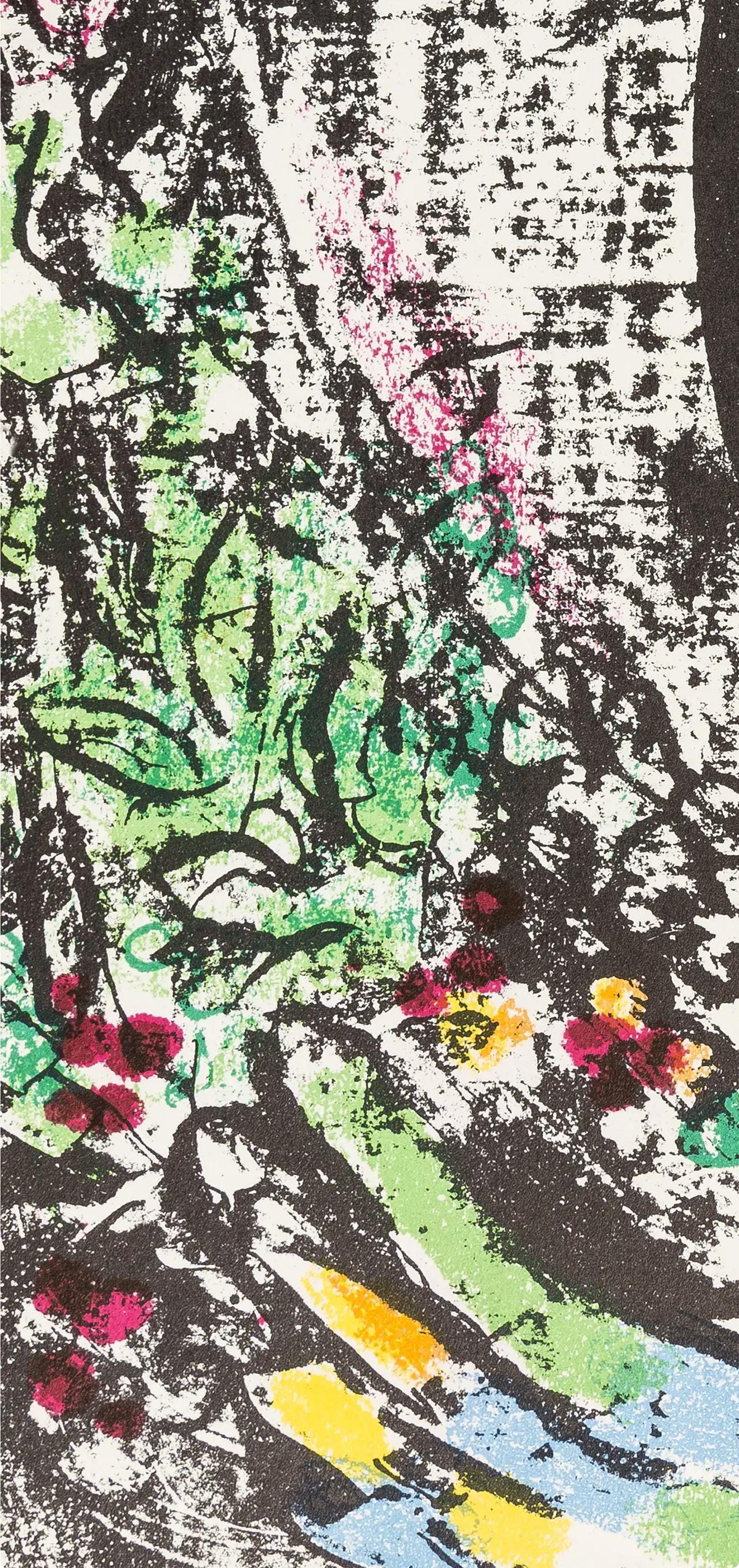 Marc Chagall, Composition (Mourlot 392; Cramer 56), Chagall Lithographe, Lithograph
