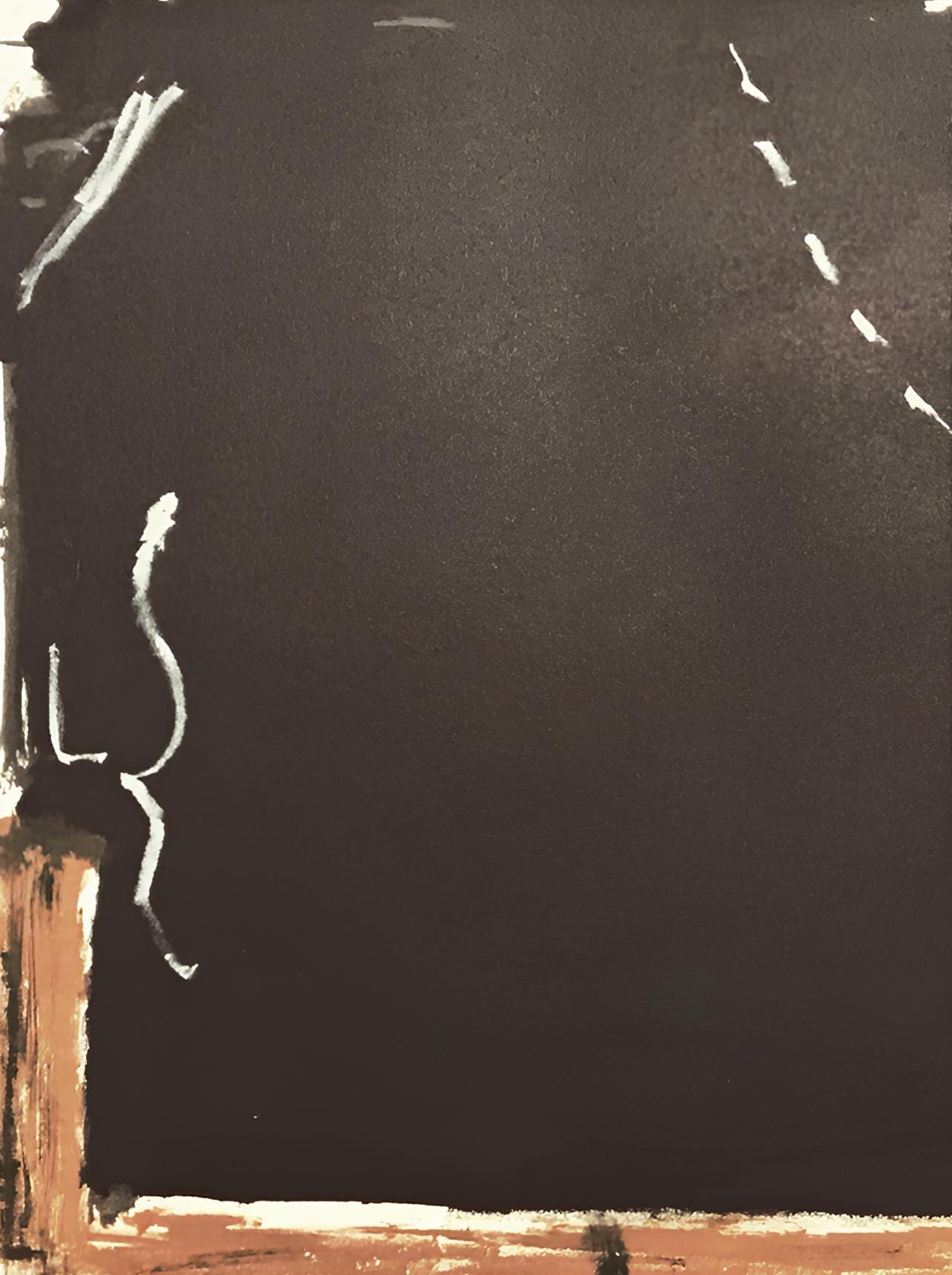 Antoni Tpies, Composition, Derrire Le Miroir, Lithograph