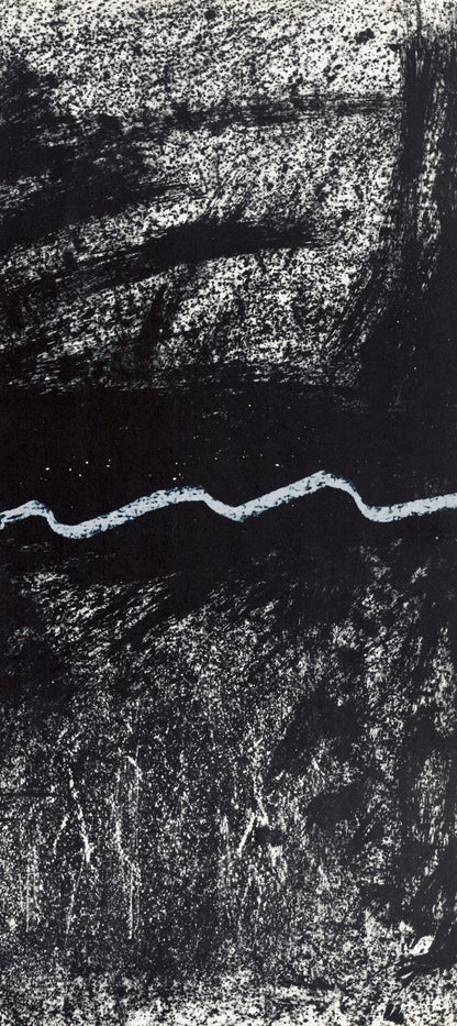 Antoni Tpies, Composition, Derrire Le Miroir, Lithograph