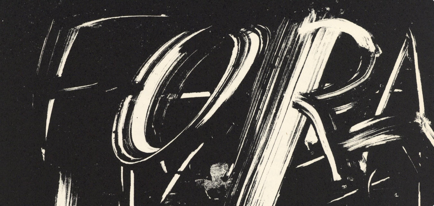 Antoni Tpies, Composition, Derrire Le Miroir, Lithograph