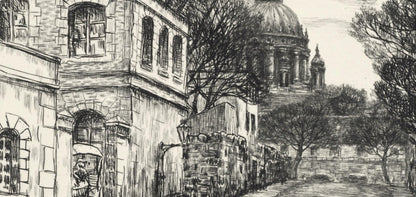 Jean Frlaut, De La Sante Aux Gobelins, A La Gloire Paris, Etching