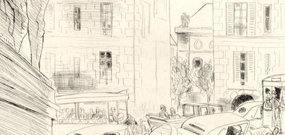 Jean Gabriel Daragns, Prsence De Paris, A La Gloire Paris, Etching