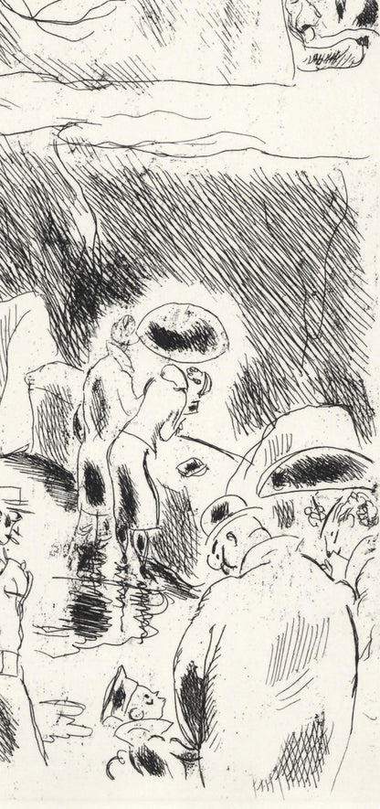 Gus Bofa, La Mnagerie Du Jardin Des Plantes, A La Gloire Paris, Etching