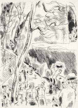 Gus Bofa, La Mnagerie Du Jardin Des Plantes, A La Gloire Paris, Etching