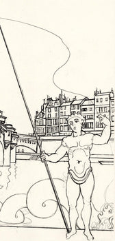 Andr Derain, Le Pont Neuf, A La Gloire Paris, Etching