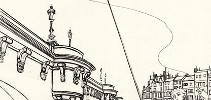 Andr Derain, Le Pont Neuf, A La Gloire Paris, Etching
