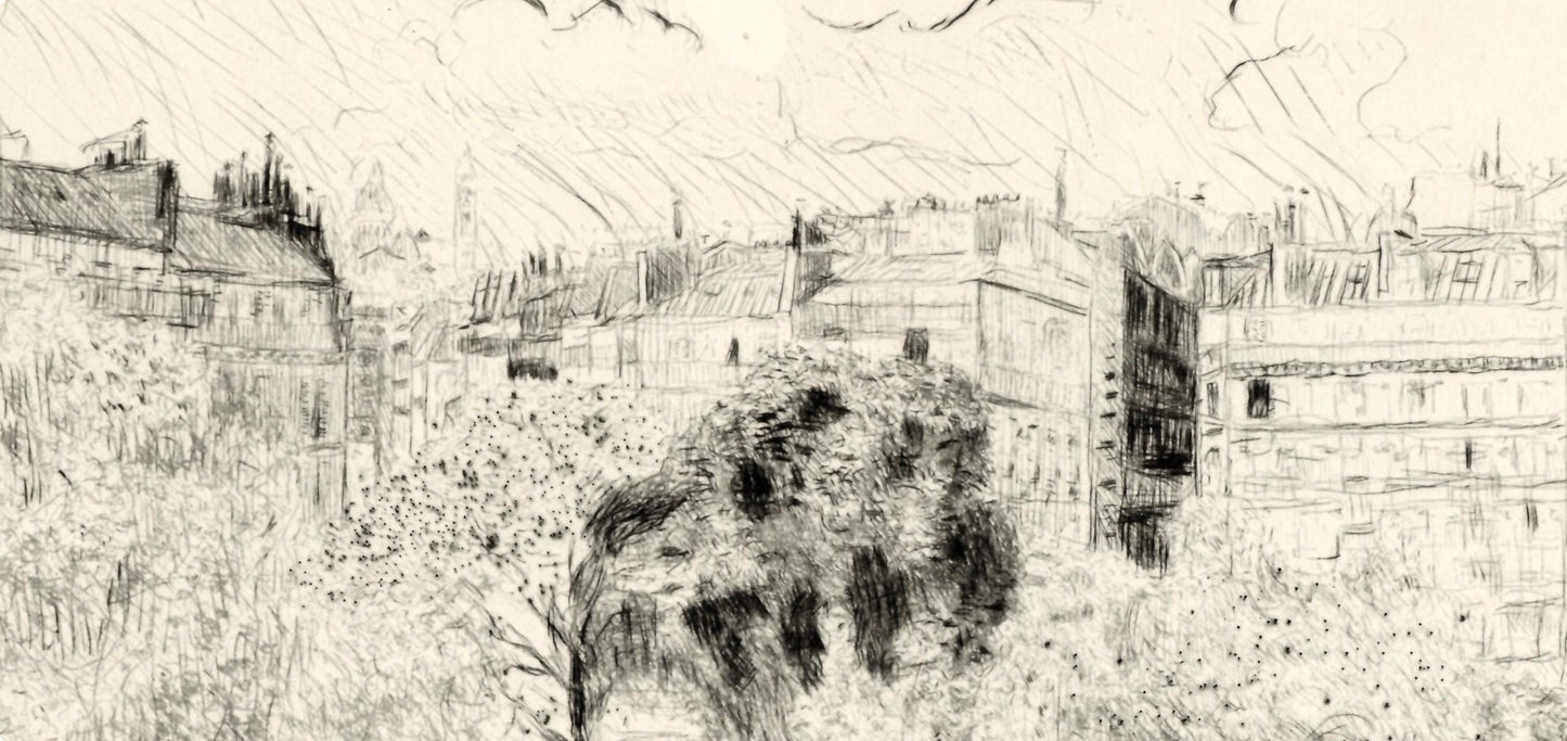 Douard Vuillard, Le Square Vintimille, A La Gloire Paris, Etching