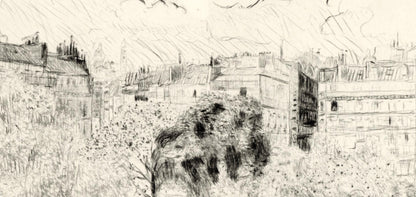 Douard Vuillard, Le Square Vintimille, A La Gloire Paris, Etching