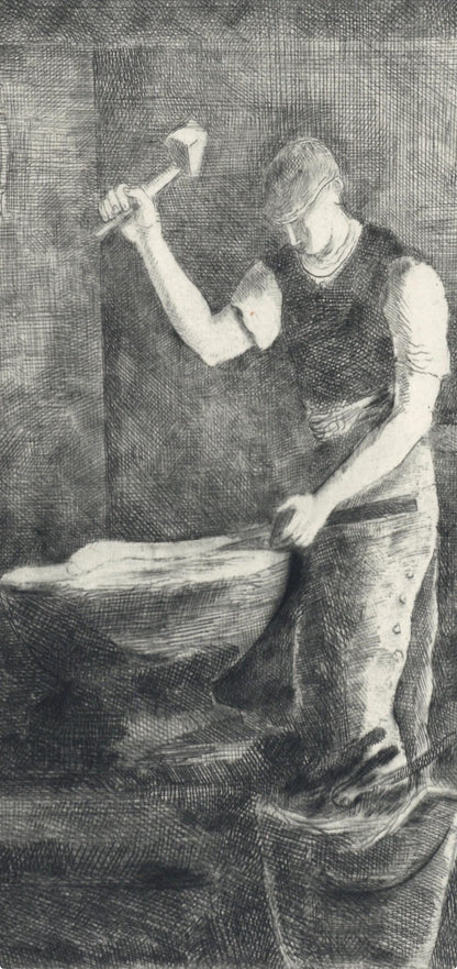 Hermine David, Composition, Alternance, Etching