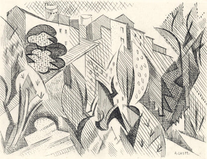 Andr Lhote, Composition, Alternance, Etching