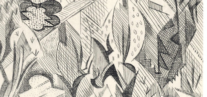 Andr Lhote, Composition, Alternance, Etching