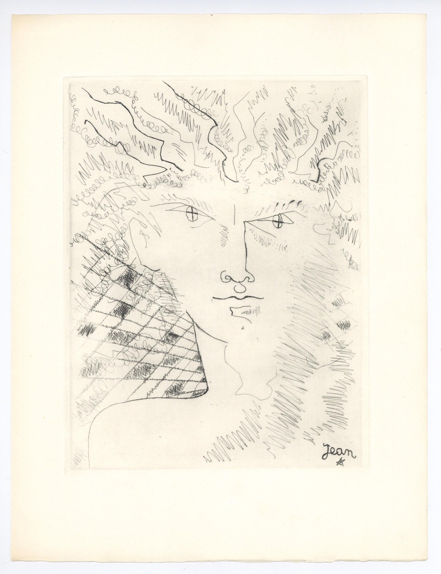 Jean Cocteau, Composition, Alternance, Etching