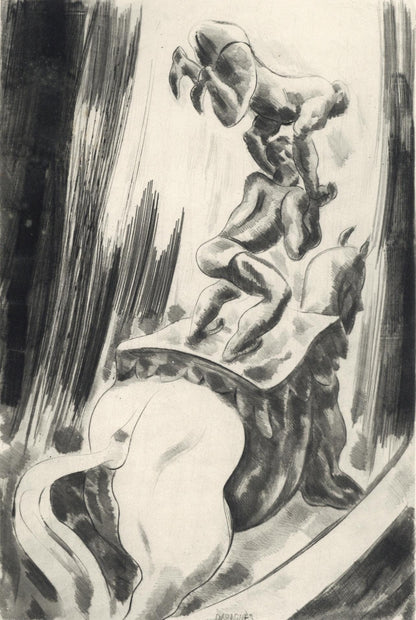 Jean-Gabriel Daragns, Composition, Alternance, Etching