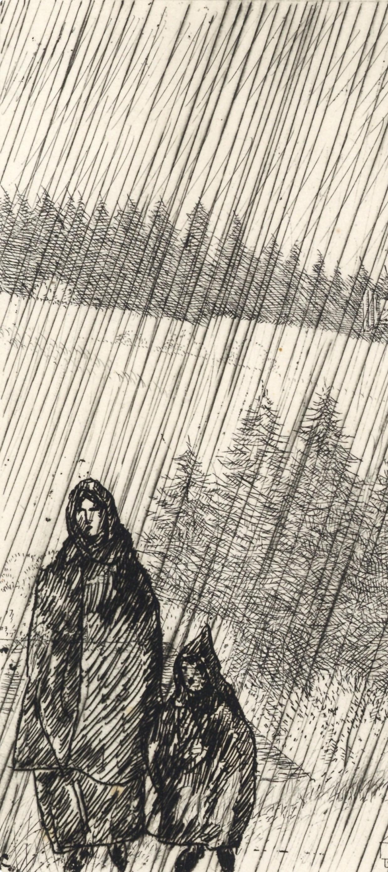 Jean Mile Laboureur, Composition, Alternance, Etching