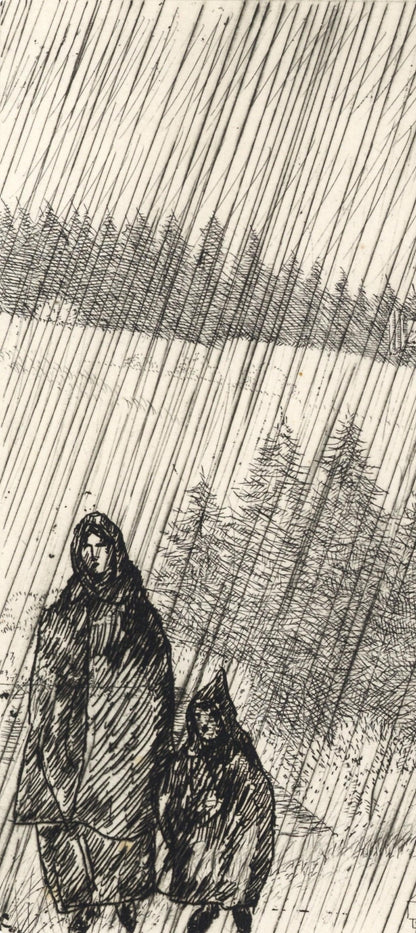 Jean Mile Laboureur, Composition, Alternance, Etching