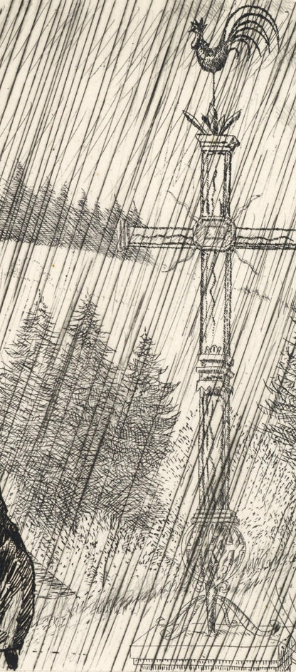 Jean Mile Laboureur, Composition, Alternance, Etching