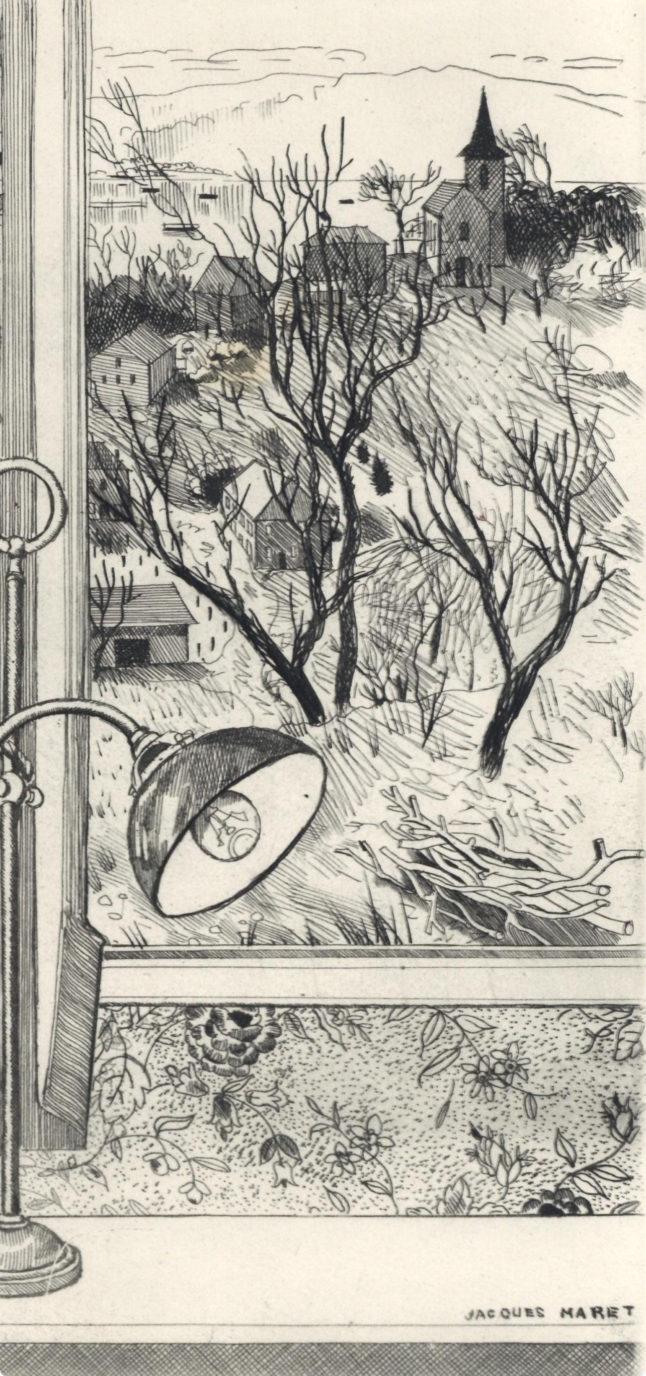 Jacques Maret, Composition, Alternance, Etching