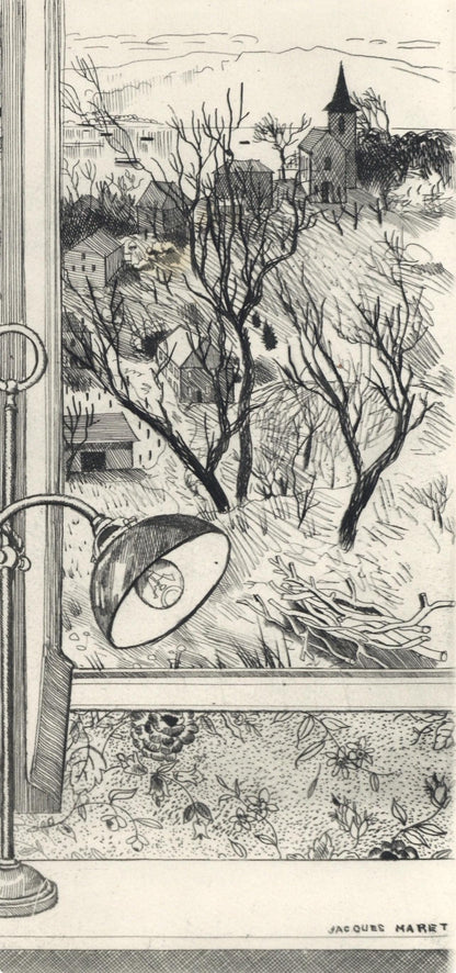 Jacques Maret, Composition, Alternance, Etching