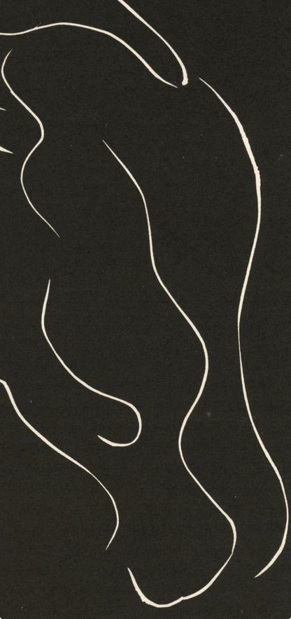 Henri Matisse, Composition (Duthuit No. 17), Pierre Feu, Les Miroirs Profonds, Woodcut
