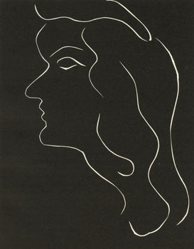 Henri Matisse, Composition (Duthuit No. 17), Pierre Feu, Les Miroirs Profonds, Woodcut