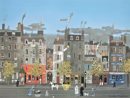 Michel Delacroix, Au Bon Vivant, Lithograph