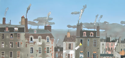 Michel Delacroix, Au Bon Vivant, Lithograph