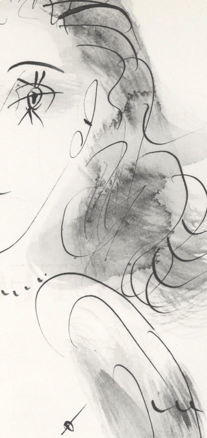 Pablo Picasso, Dora Maar (Cramer No. 84), 40 Dessins De Picasso En Marge Du Buffon, Lithograph