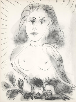 Pablo Picasso, Dora Maar (Cramer No. 84), 40 Dessins De Picasso En Marge Du Buffon, Lithograph