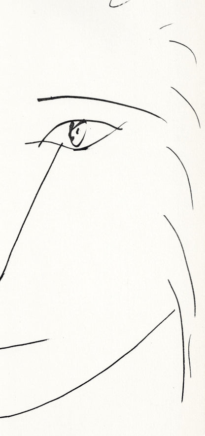 Pablo Picasso, Tte De Lion (Cramer No. 84), 40 Dessins De Picasso En Marge Du Buffon, Lithograph