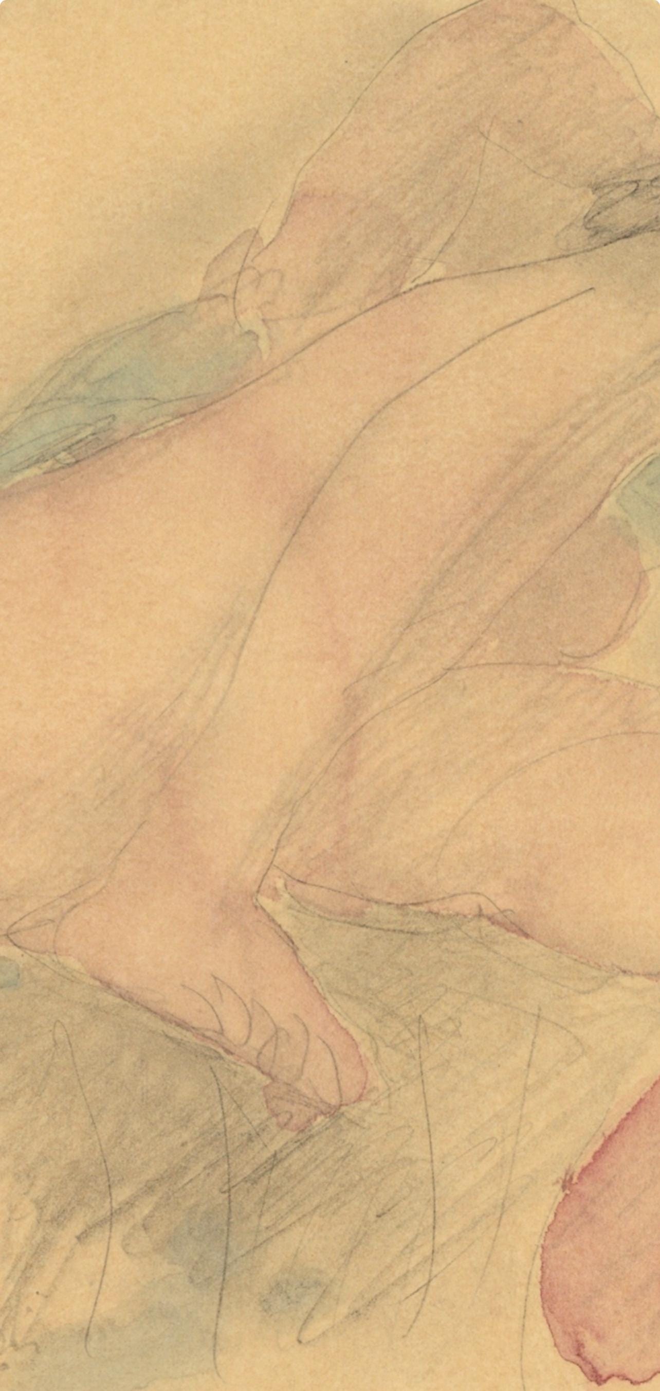 Auguste Rodin, Composition, La Varende, Rodin, Lithograph