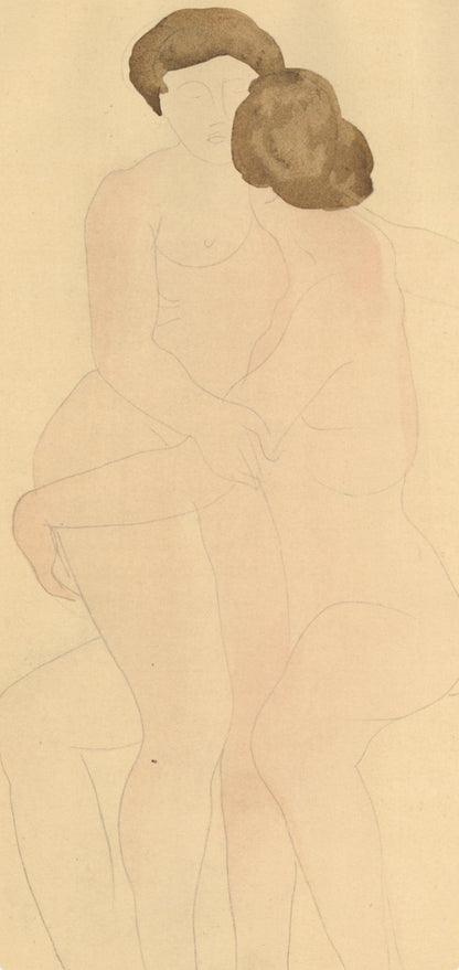 Auguste Rodin, Composition, La Varende, Rodin, Lithograph