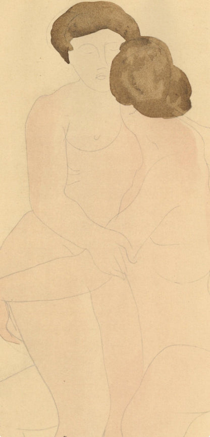 Auguste Rodin, Composition, La Varende, Rodin, Lithograph