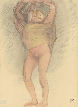 Auguste Rodin, Composition, La Varende, Rodin, Lithograph