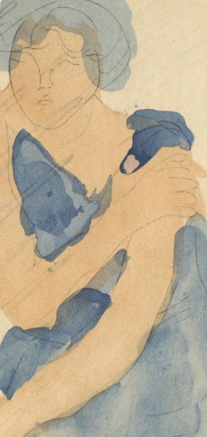 Auguste Rodin, Composition, La Varende, Rodin, Lithograph