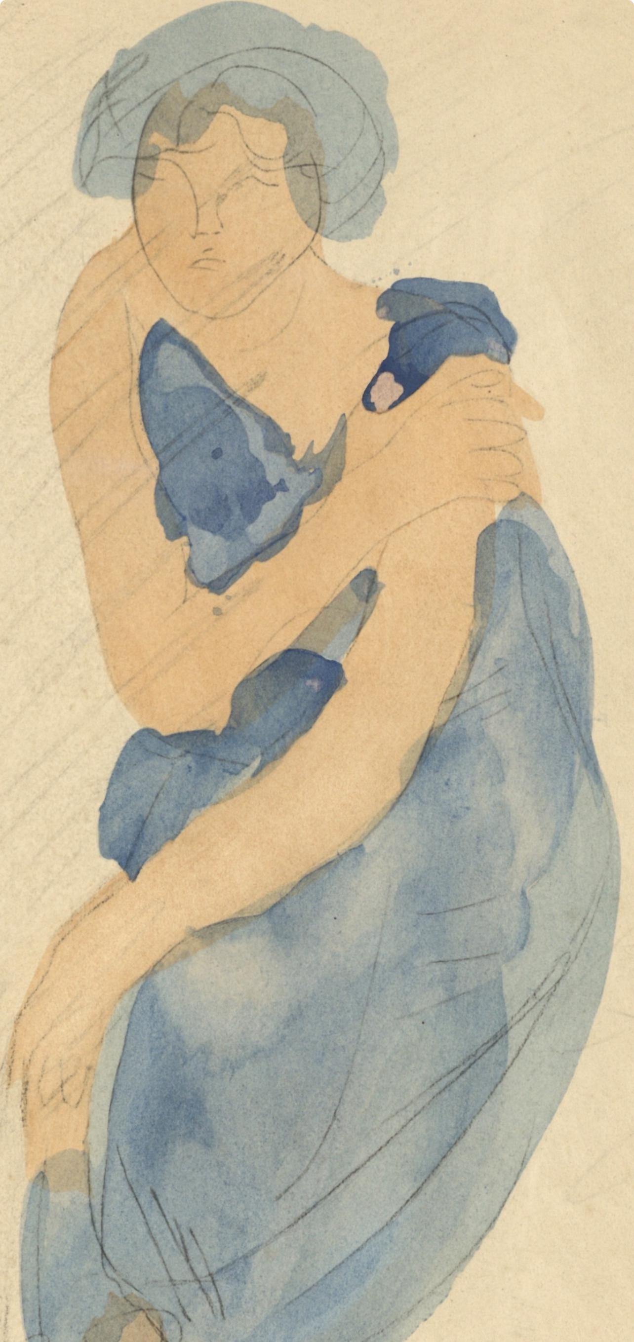 Auguste Rodin, Composition, La Varende, Rodin, Lithograph