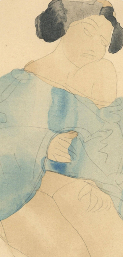 Auguste Rodin, Composition, La Varende, Rodin, Lithograph