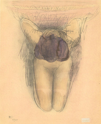 Auguste Rodin, Composition, La Varende, Rodin, Lithograph