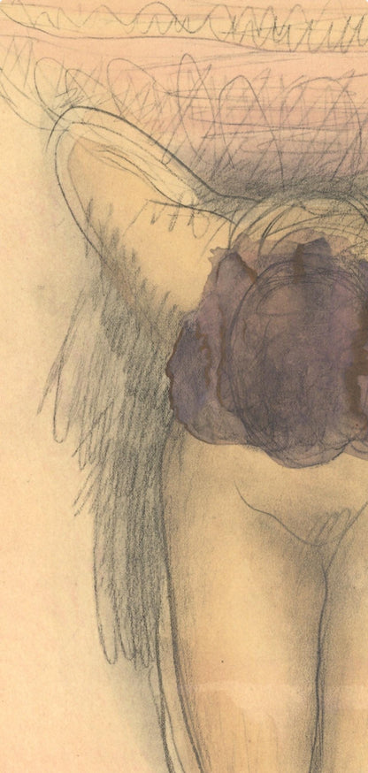 Auguste Rodin, Composition, La Varende, Rodin, Lithograph