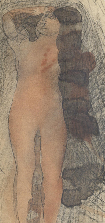 Auguste Rodin, Composition, La Varende, Rodin, Lithograph