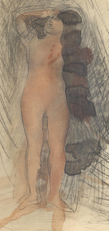 Auguste Rodin, Composition, La Varende, Rodin, Lithograph