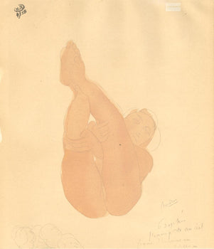 Auguste Rodin, Composition, La Varende, Rodin, Lithograph