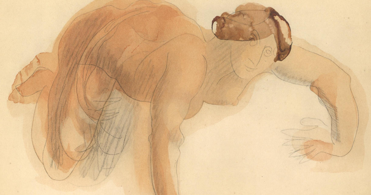 Auguste Rodin, Composition, La Varende, Rodin, Lithograph