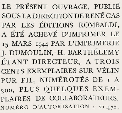 Auguste Rodin, Composition, La Varende, Rodin, Lithograph