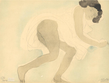 Auguste Rodin, Composition, La Varende, Rodin, Lithograph