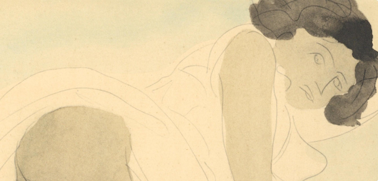 Auguste Rodin, Composition, La Varende, Rodin, Lithograph