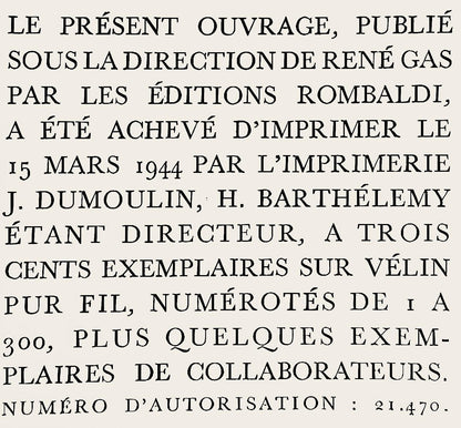 Auguste Rodin, Composition, La Varende, Rodin, Lithograph