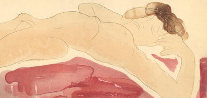 Auguste Rodin, Composition, La Varende, Rodin, Lithograph