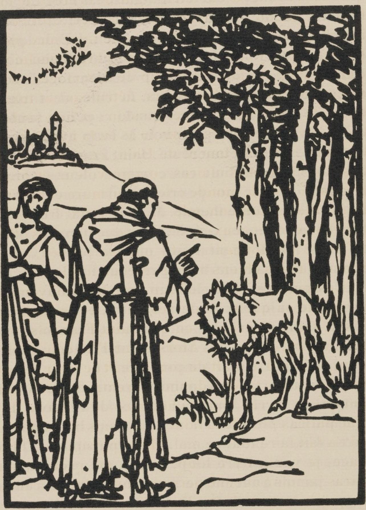 Mile Bernard, Composition (Morane, No. 100), Les Petites Fleurs De St. Franoise, Woodcut